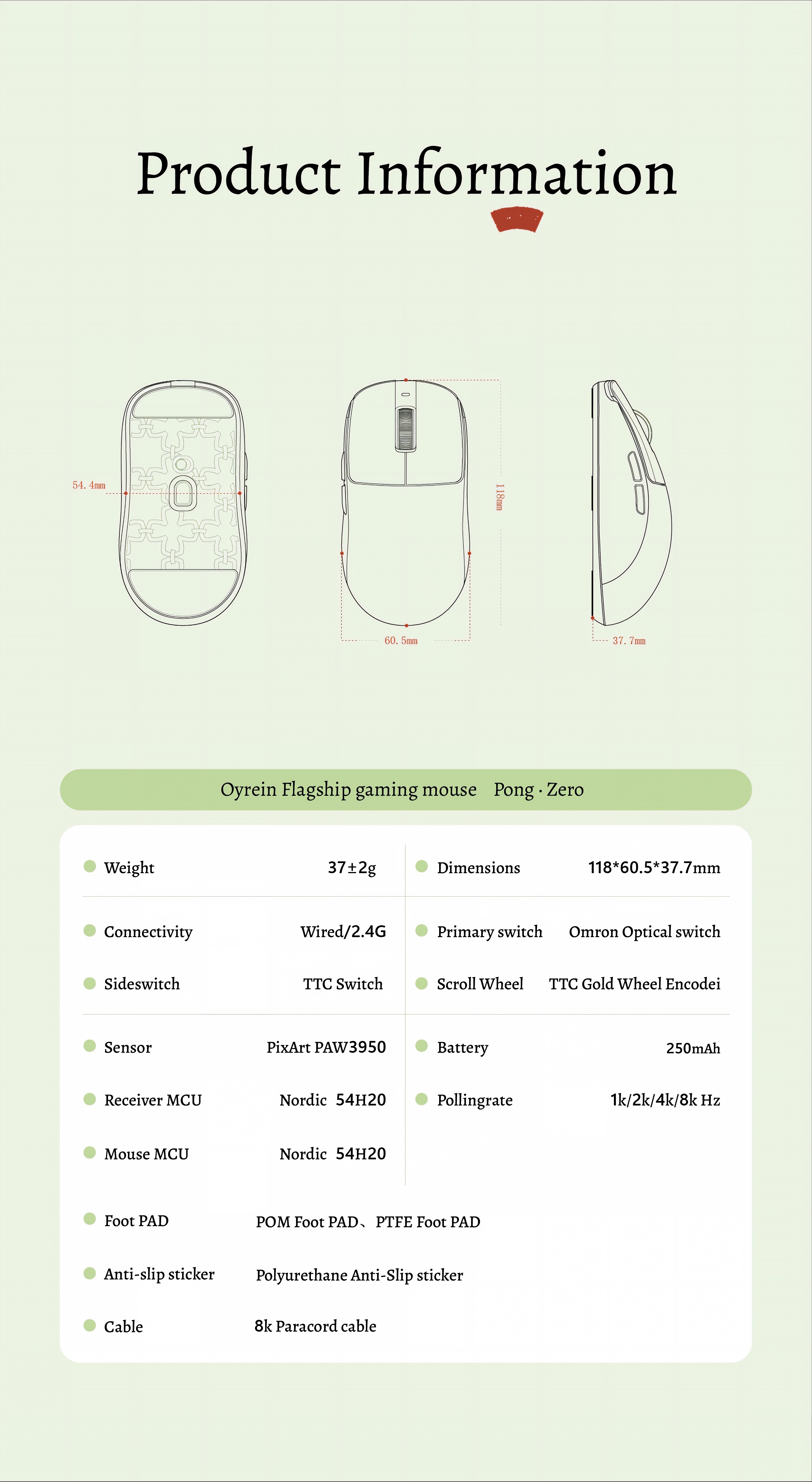 Specifications