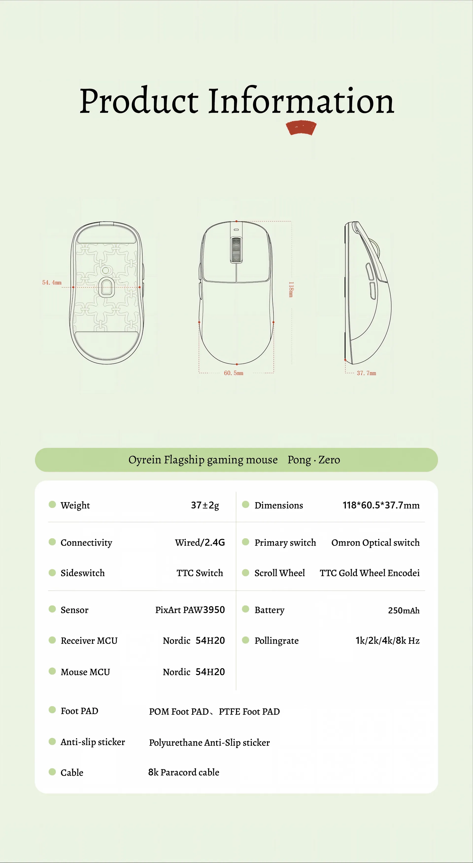 Specifications